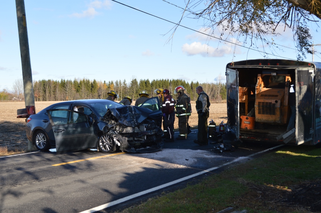Dernière heure Un accident fait un blessé à SaintJacquesleMineur
