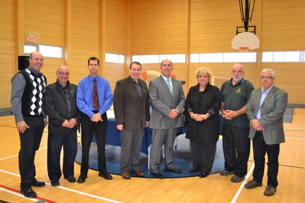 Le nouveau gymnase du complexe sportif de SaintBlaisesurRichelieu officiellement inauguré