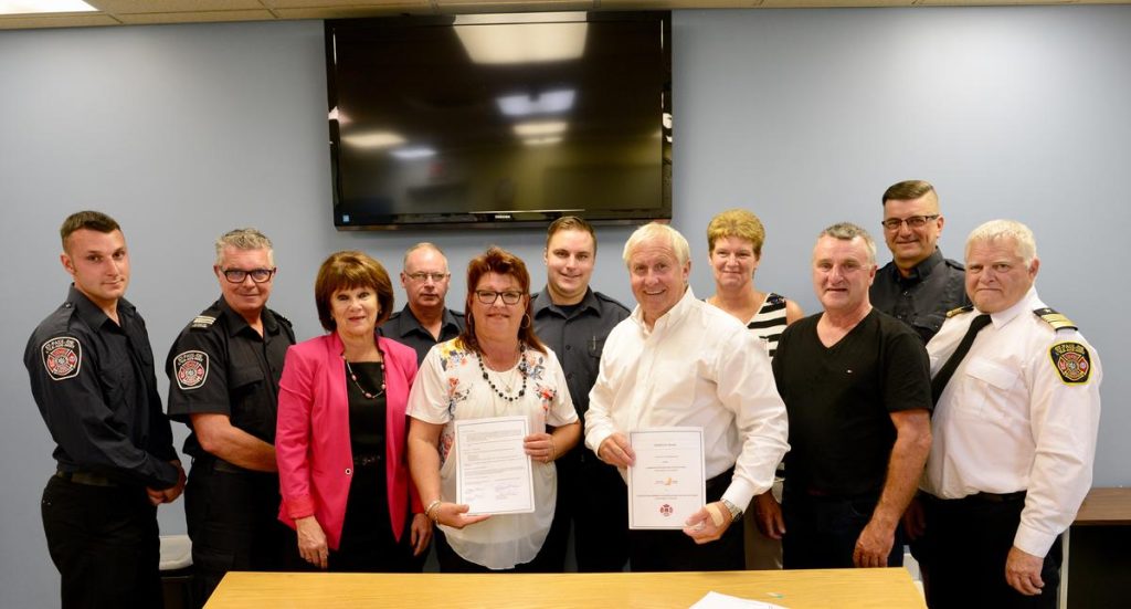 SaintPauldel'ÎleauxNoix entente de travail conclue avec les