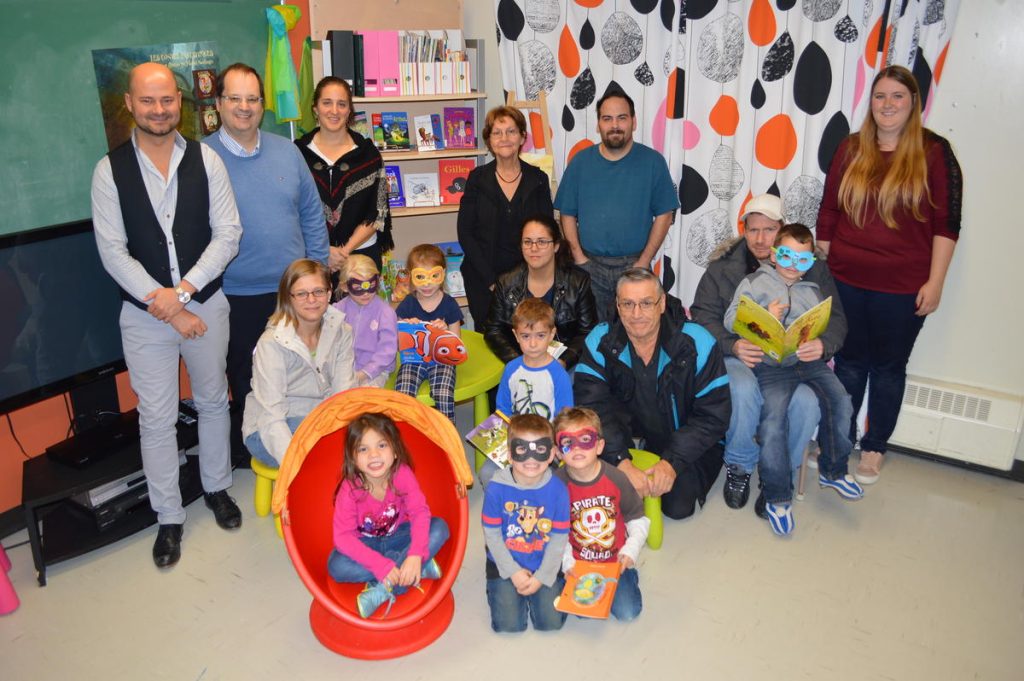 École SainteClotilde une activité de lecture pour initier les jeunes