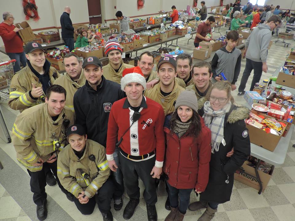 Napierville/SaintCyprien les pompiers s'impliquent dans leur