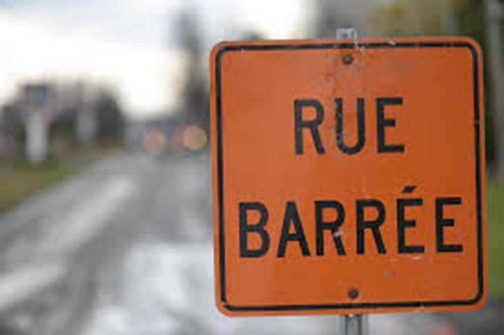 Clarenceville: fermeture complète de la route 202 - Coup d'œil