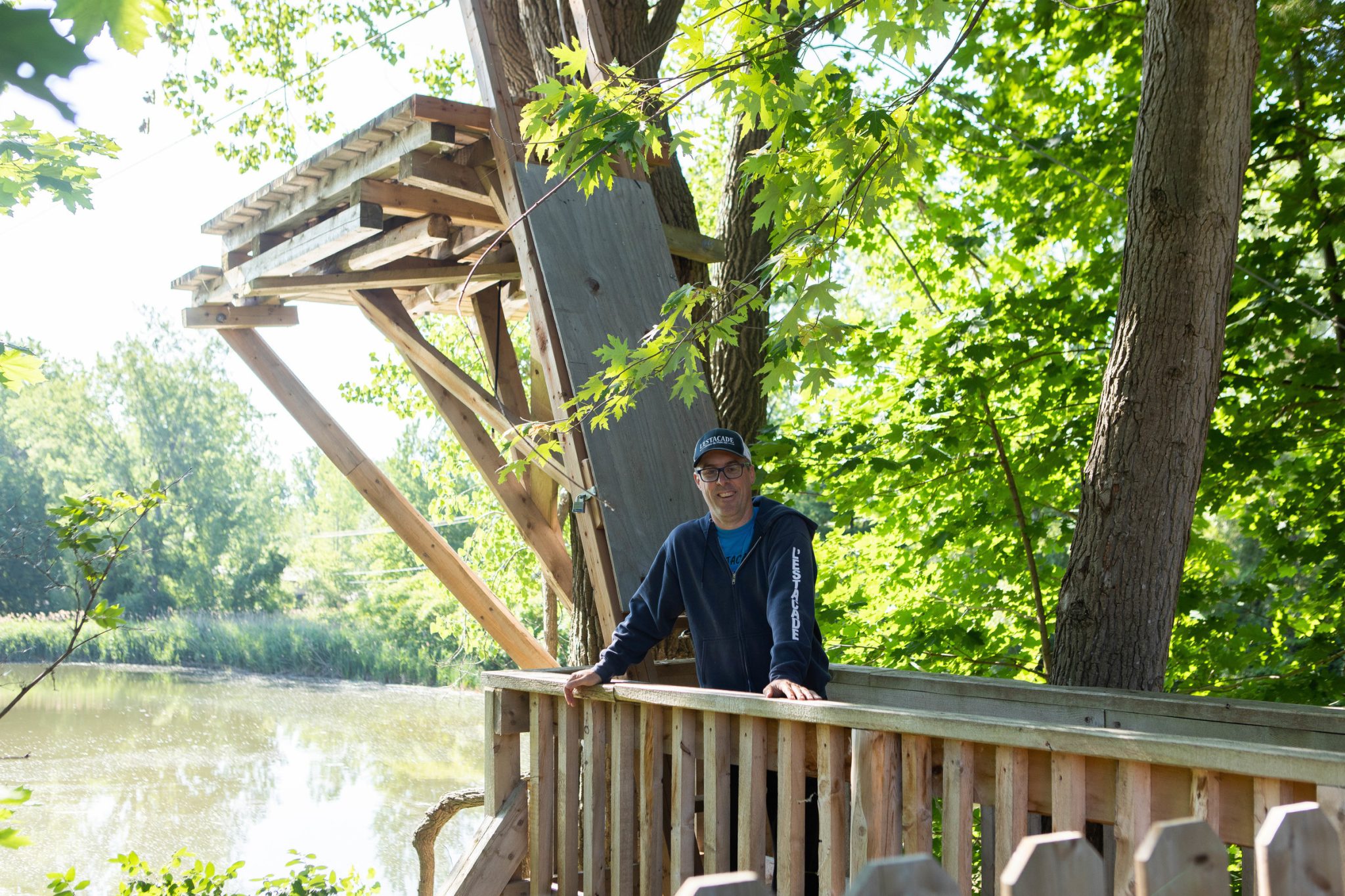 SaintPauldel'ÎleauxNoix un nouveau parcours aérien aménagé à l
