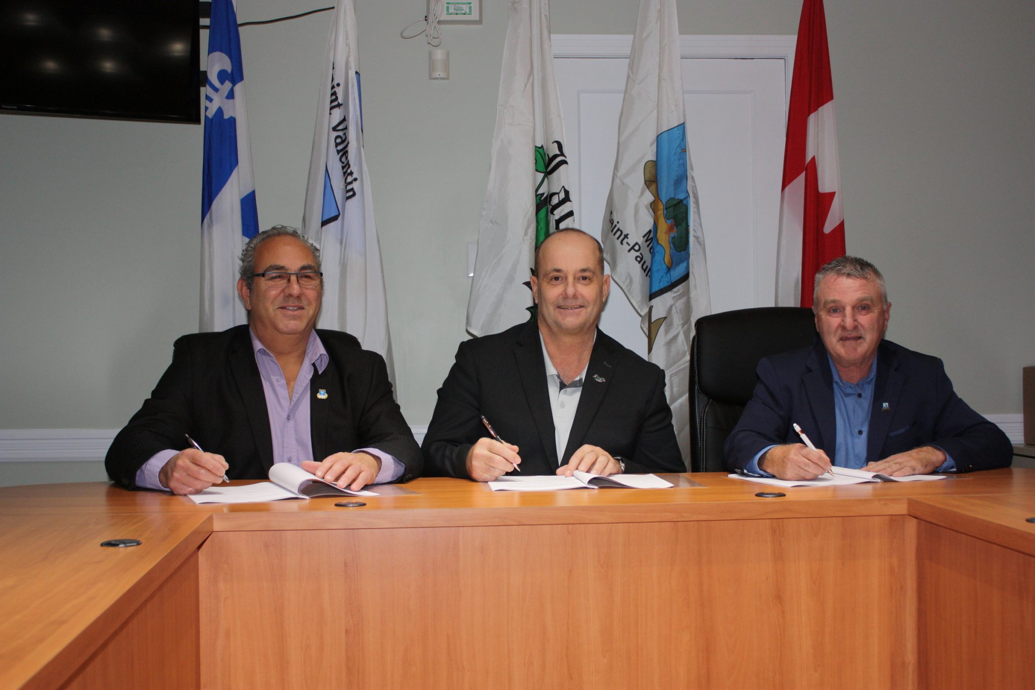 Lacolle, SaintValentin et SaintPauldel'ÎleauxNoix un seul