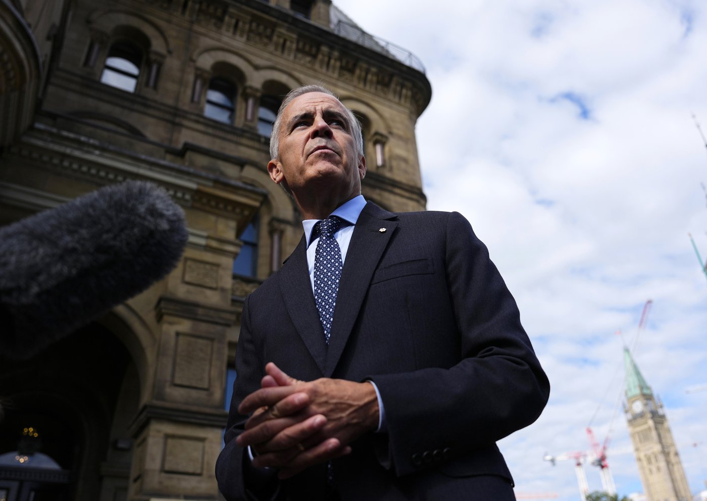 Le Canada devait répliquer aux droits de douane américains, selon Mark Carney